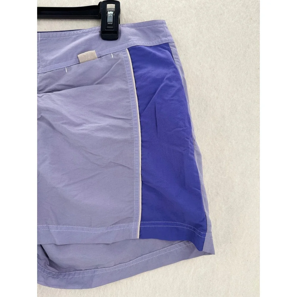 L.L. Bean - Board Shorts Supplex Nylon Floral VTG - Purple - 16 - Womens
